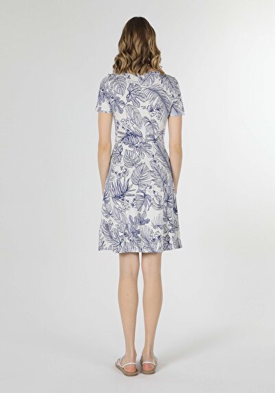 Image de Robe Blanc Regular Fit Femme