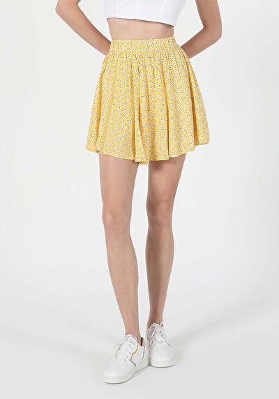 Image de Jupe Jaune Mini    Femme