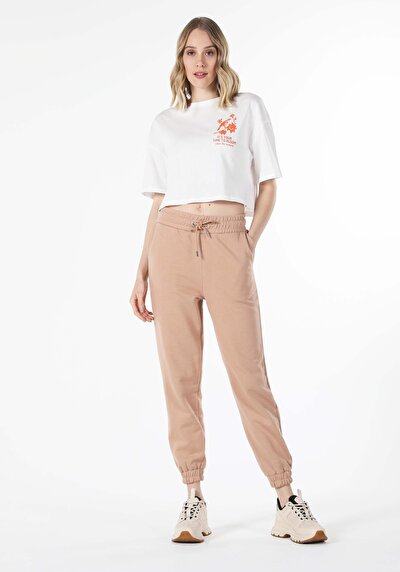 Image de T-shirt À Manches Courtes Blanc Comfort Fit Femme