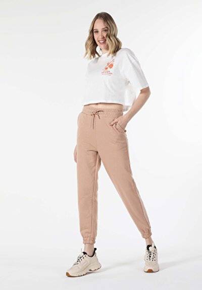 Afficher les détails de T-shirt À Manches Courtes Blanc Comfort Fit  Femme