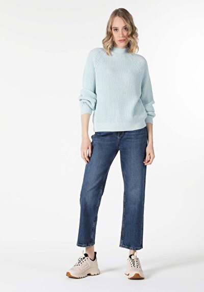 Afficher les détails de Pull Vert Regular Fit   Femme