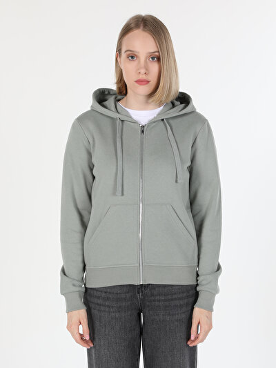 Afficher les détails de Pull-over Vert Regular Fit  Femme