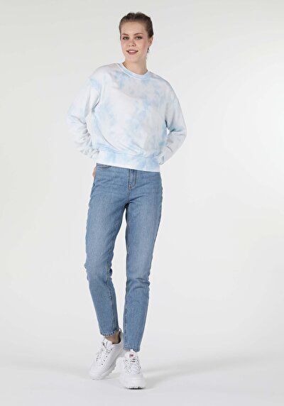 Afficher les détails de Pull-over Bleu Regular Fit  Femme