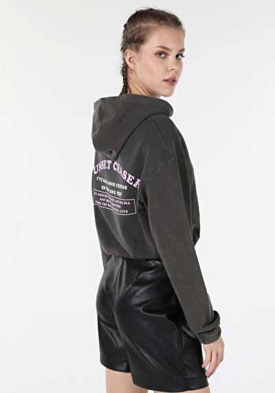 Afficher les détails de Pull-over Anthracite Regular Fit  Femme
