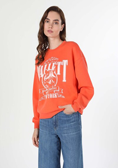 Image de Pull-over Orange   Femme
