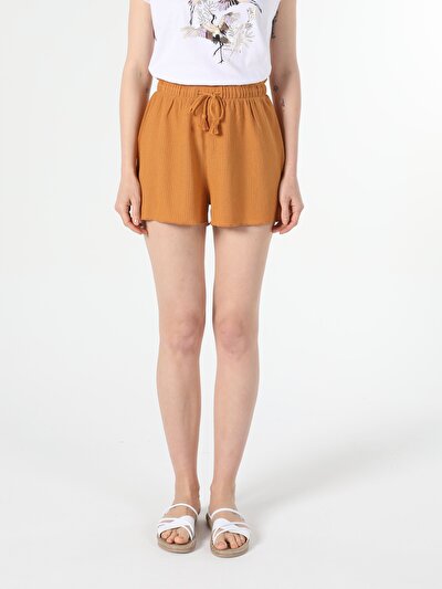 Afficher les détails de Short Jaune Regular Fit Femme