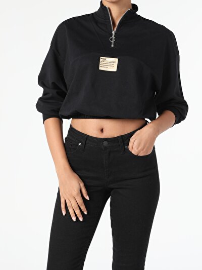 Image de Pull-over Noir Regular Fit Femme