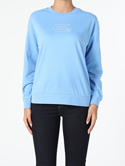 Image de Pull-over Bleu Regular Fit  Femme