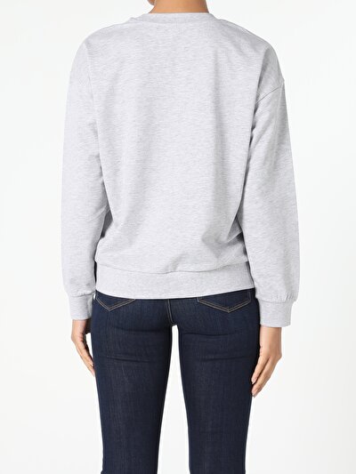 Image de Pull-over Gris Regular Fit  Femme