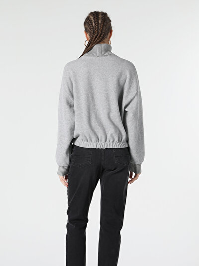 Afficher les détails de Pull-over Gris Regular Fit  Femme