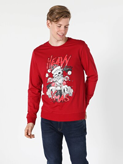Image de Pull-over Rouge Regular Fit  Homme