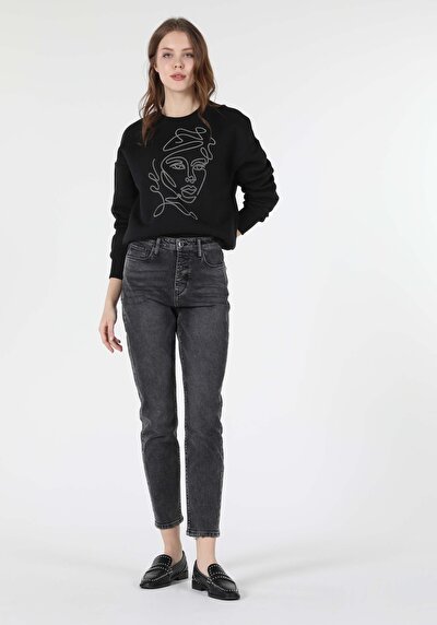 Image de Pull-over Noir Regular Fit  Femme
