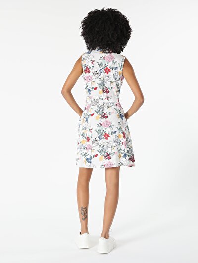 Image de Robe Multicolou Regular Fit    Femme