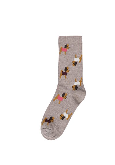 Afficher les détails de Chaussettes Beige Modern Fit Femme