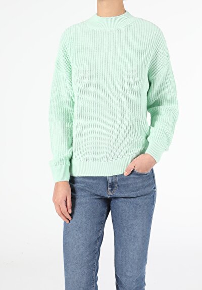 Image de Pull Vert Regular Fit   Femme