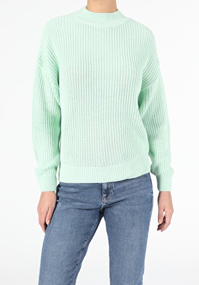 Image de Pull Vert Regular Fit   Femme