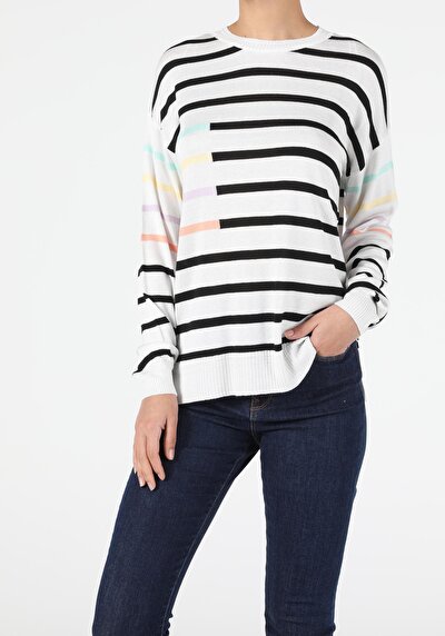 Image de Pull Multicolou Regular Fit   Femme