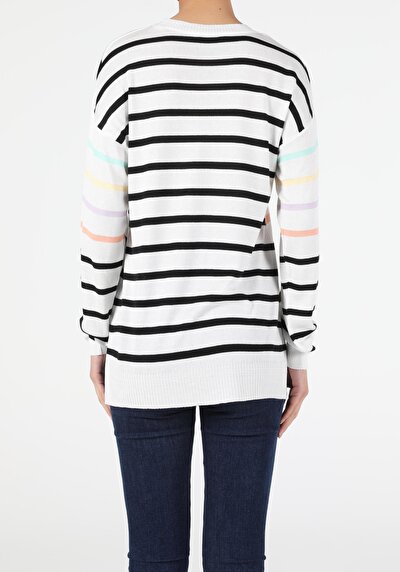 Image de Pull Multicolou Regular Fit   Femme