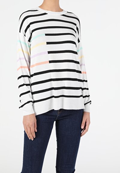 Image de Pull Multicolou Regular Fit   Femme