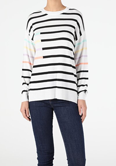 Image de Pull Multicolou Regular Fit   Femme