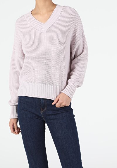 Image de Pull Violet Regular Fit   Femme