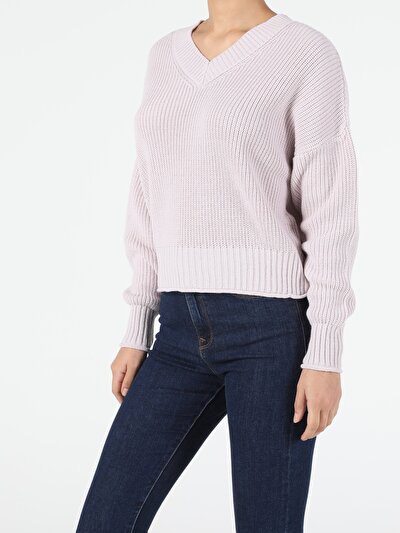 Image de Pull Violet Regular Fit   Femme