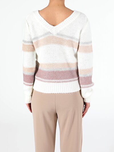 Image de Pull Multicolou Regular Fit   Femme