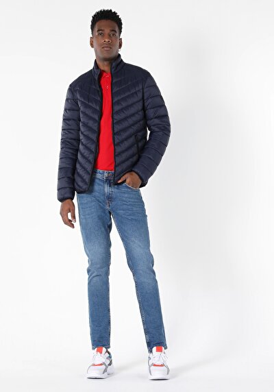Afficher les détails de Veste Marine Slim Fit    Homme