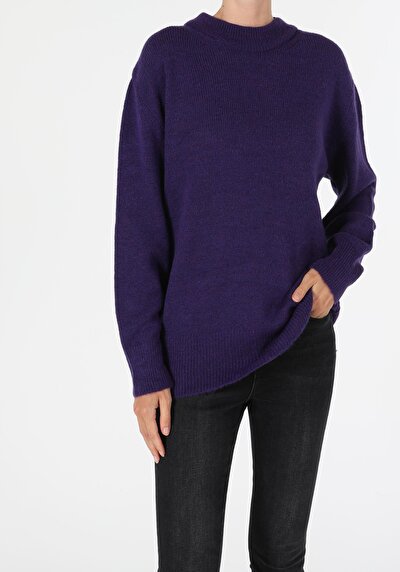 Image de Pull Violet Regular Fit Femme