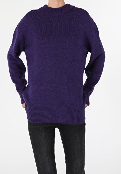 Image de Pull Violet Regular Fit   Femme