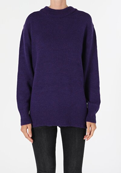 Image de Pull Violet Regular Fit   Femme