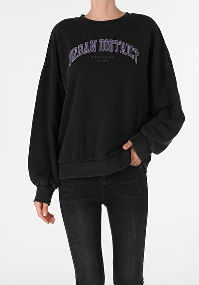 Image de Pull-over Noir Comfort Fit  Femme