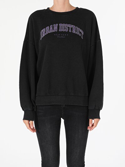 Image de Pull-over Noir Comfort Fit  Femme
