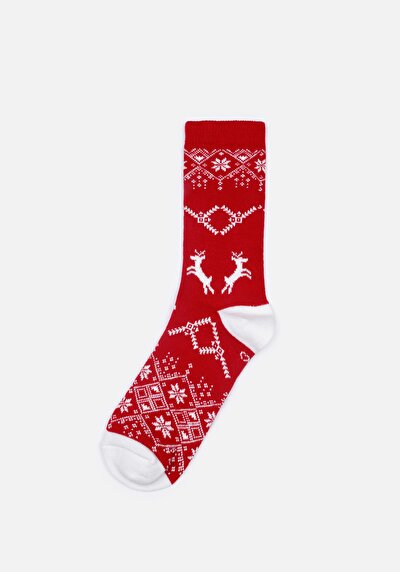 Image de Chaussettes Rouge Modern Fit Femme