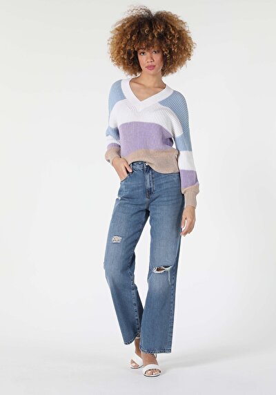 Image de Pull Multicolou Regular Fit   Femme