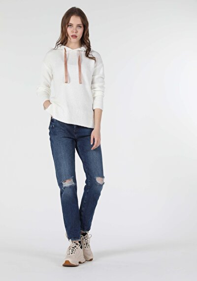 Image de Pull Blanc Regular Fit Femme