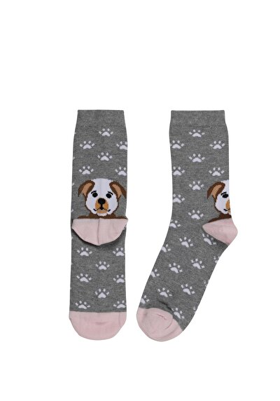 Image de Chaussettes Gris Modern Fit Femme