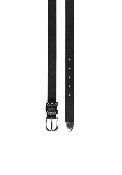 Image de Ceinture Noir Modern Fit Femme