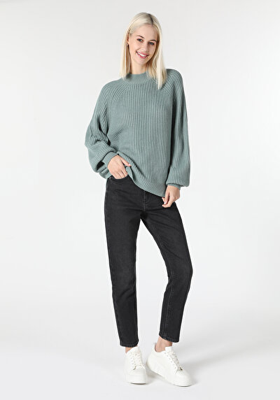 Image de Pull Vert Regular Fit   Femme