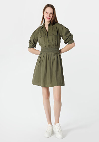 Image de Robe Kaki     Femme