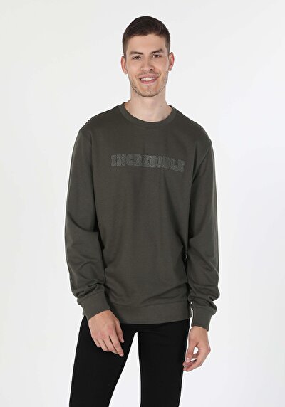 Image de Pull-over Kaki Regular Fit  Homme