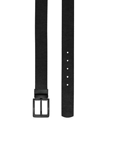 Image de Ceinture Noir Modern Fit Homme