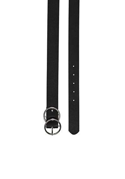 Image de Ceinture Noir Modern Fit Femme