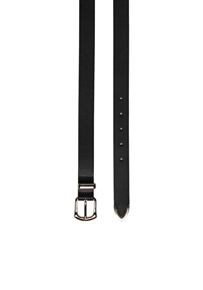 Image de Ceinture Noir Modern Fit Femme