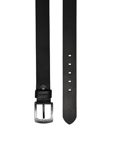 Image de Ceinture Noir Modern Fit Homme