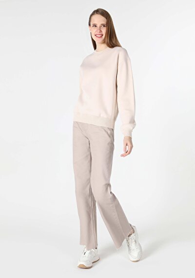 Image de Pull-over Ecru Regular Fit  Femme