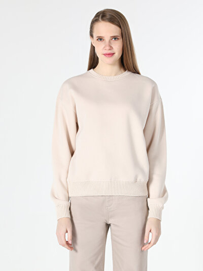 Image de Pull-over Ecru Regular Fit  Femme