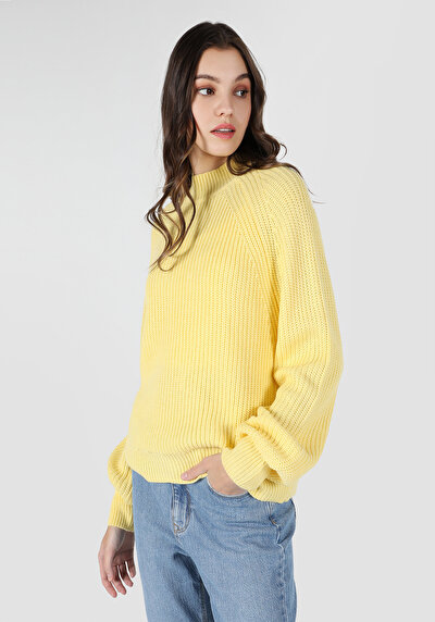 Image de Pull Jaune Regular Fit Femme