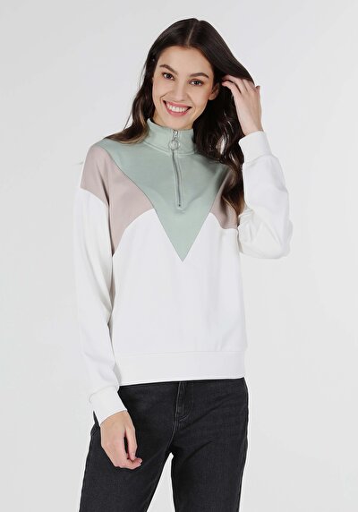 Image de Pull-over Blanc Regular Fit  Femme