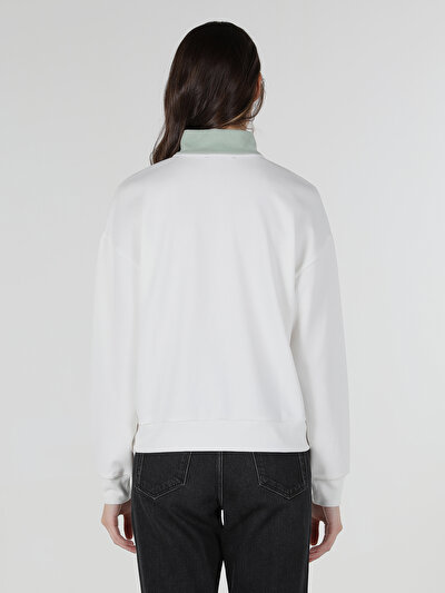 Image de Pull-over Blanc Regular Fit  Femme